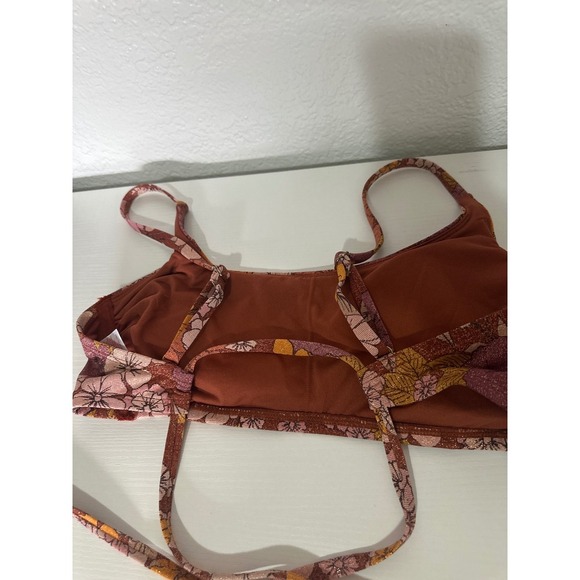 Xhilaration Floral Print Bikini Set Womens Size S Swimsuit Two Piece - Picture 13 of 13